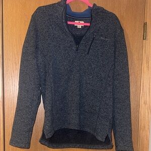 Woolrich Men's Standing Stone Half-Zip Fleece Pullover with Chest Pocket